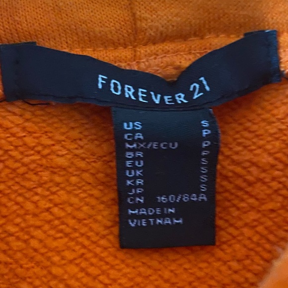 Forever 21 “No Signal” Graphic Reflective Hoodie - Picture 5 of 6